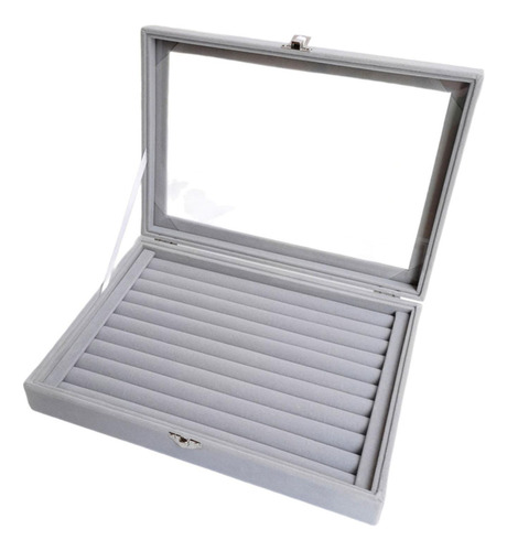 . Caja Organizadora De Anillos Con 10 Ranuras, Anillos De
