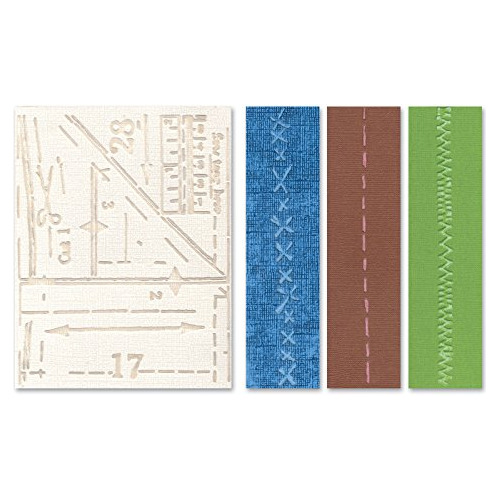 Tim Holtz 657198 Patrón/puntadas De Textura De Relieve...