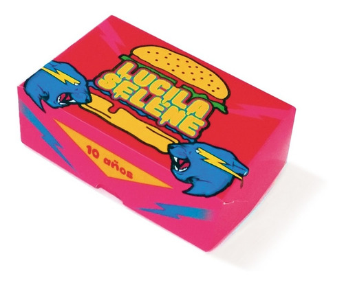 10 Cajas Patitas / Nuggets Personalizadas Candy Bar