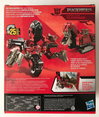 Scavenger Transformers Studio Series 55 Devastator Bayverse (Usado)