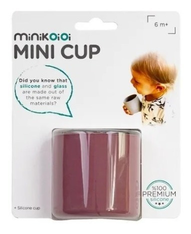 Imagen 2 de 3 de Vaso Silicona Minikoioi Mini Cup 6m+ 180ml Maternelle