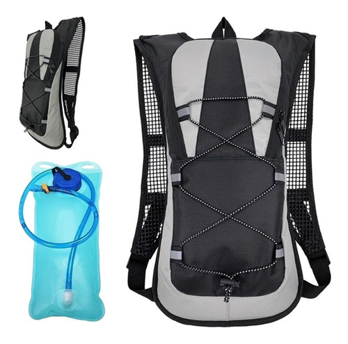 Camelback Térmica P/ Ciclistas Mochila De Hidratação Trilha Cor Preto