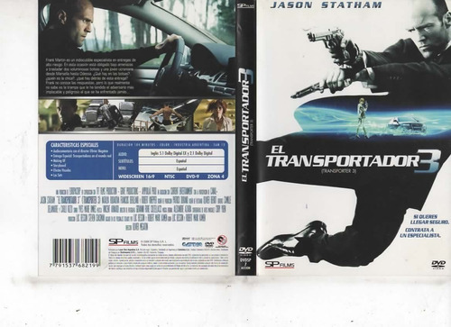 El Transportador 3 - Dvd Original - Buen Estado