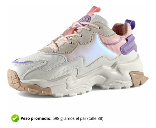 Zapatillas Mujer Plataforma Urbanas Moda Filament Grous