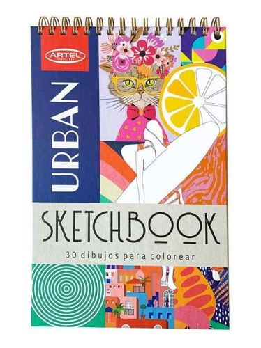 Sketch Book 25 Diseños 40 Hjs 80 Gr