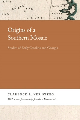 Libro Origins Of A Southern Mosaic: Studies Of Early Caro...