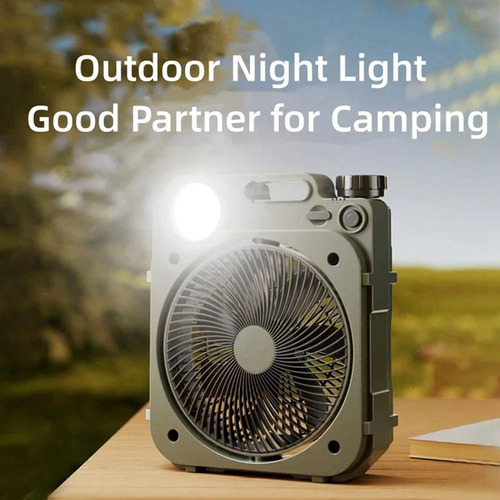 Dq1 Ventilador De Camping H020000mah Recargable De