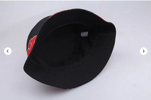 Imagen 3 de 4 de Sombrero Akatsuki Serie Naruto Gorra Negra