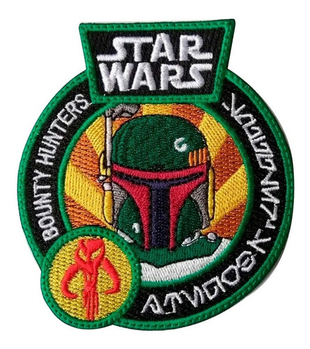 Parche Bordado Star Wars Boba Fett  - Bounty Hunter