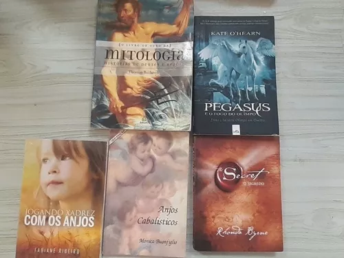 Coleção De Livros Usados Sobre Mitologia E Anjos