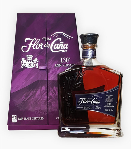 Ron Flor De Caña 130th Aniversario Goldbottle