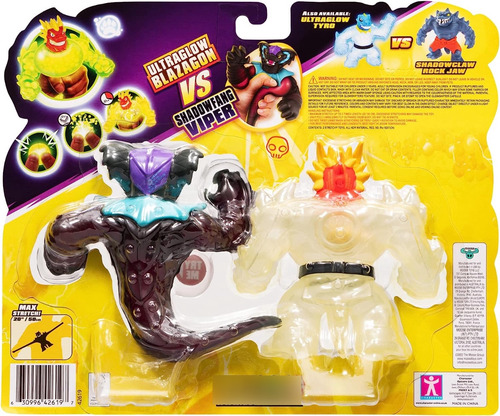 Heroes Of Goo Jit Zu Glow Shifters Pack Blazagon Vs Viper