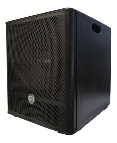 Subwoofer Ativo 800 W Sound Box 918 Preto Amplificado