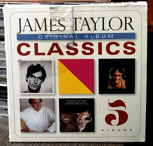 James Taylor - Original Album Classics [cofre, 5cd]