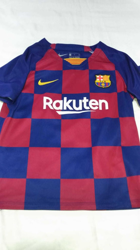 Camiseta De Fútbol Barcelona España Original Niño Buen Estad