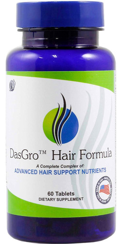 Dasgro Vitaminas Para El Crecimiento Del Cabello, Biotina Y.