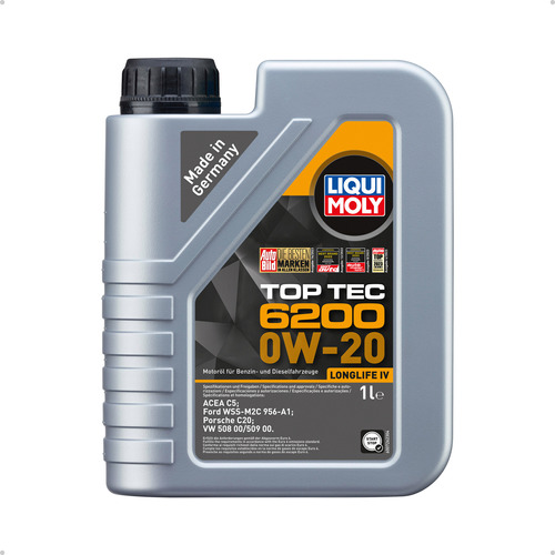 Liqui Moly Top Tec 6200 0w-20 Alta Performance 1l