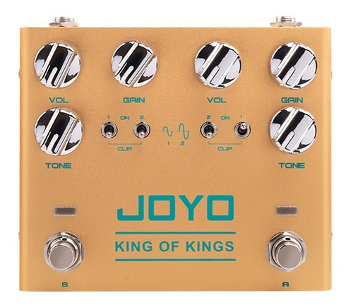 Pedal Joyo King Of Kings Dual Overdrive - Serie Revolution