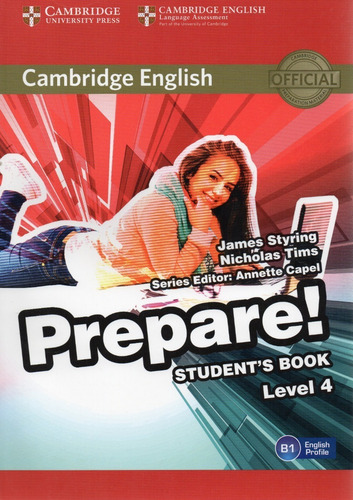 Prepare! 4 Student´s Book - B1 English Profile -