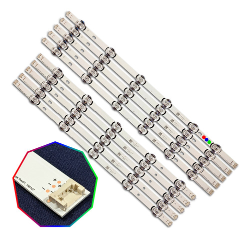 Kit Leds Para 55lf6090 (10t) - Aluminio Reforzado, Nuevo.