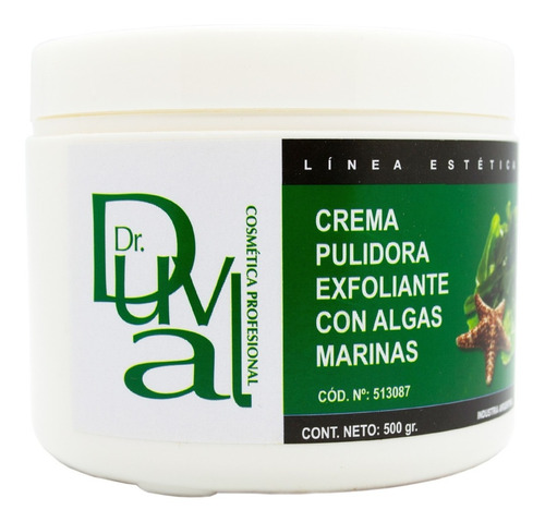 Dr. Duval Estética Crema Pulidora Exfoliante Corporal 500gr