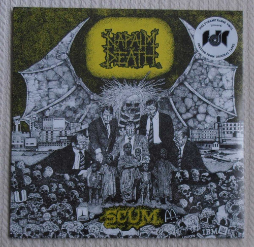 Napalm Death - Scum ( L P Ed. Europa U K 2017 Earache)