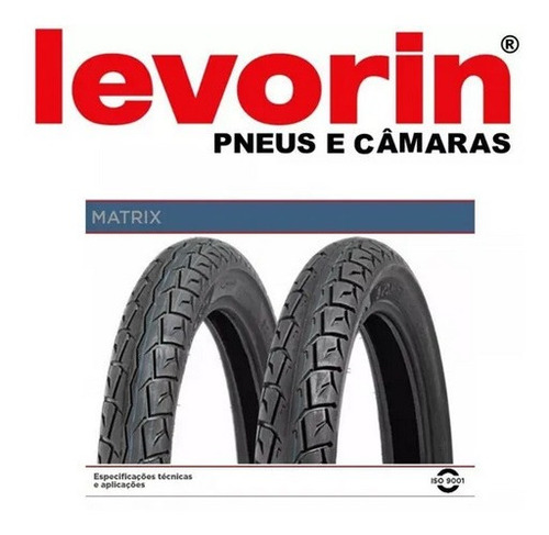Par Pneu Dafra Speed 150 80/100-18 + 90/90-18 Matrix Tubeles