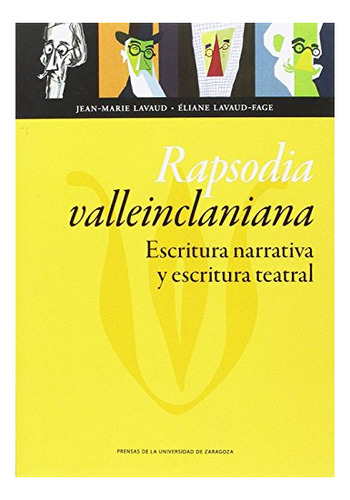 Libro Rapsodia Valleinclaniana  De Lavaud Jean Marie