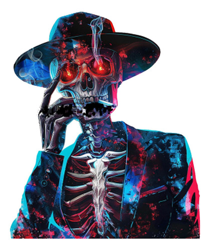 Calcomanía De Calavera Para Coche Pegatinas De Calavera Para