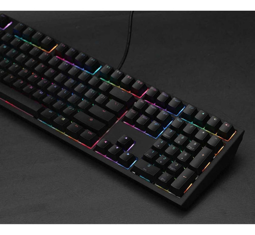 Teclado Mecânico Ducky Shine 7 Blackout Cherry Mx Brown