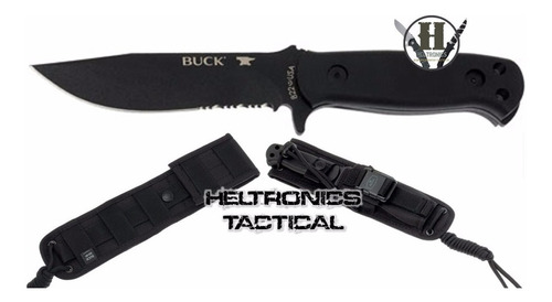 Cuchillo Tactico Buck Knives Sentry M0822bkx-b Original Vain