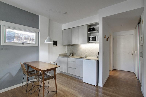 Alquiler Departamento Monoambiente Amoblado Amplio Con Balcón Y Amenities Palermo