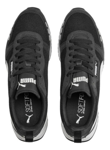 Zapatilla Puma R78 373117 01 Negro Para Hombre