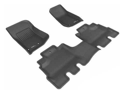 Tapete 3d 1ra+2da Fila Jeep Wrangler Unlimited 4ptas 2014-18