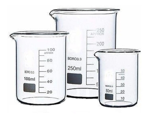 Vaso Precipitado Borosilicato 3.3 Din 12331 / Iso 3819 150ml