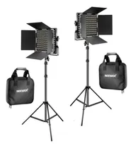 Comprar Neewer Panel De Luz Led Iluminación Fría Y Cálida 660led Kit Estructura Negro Luz Bicolor