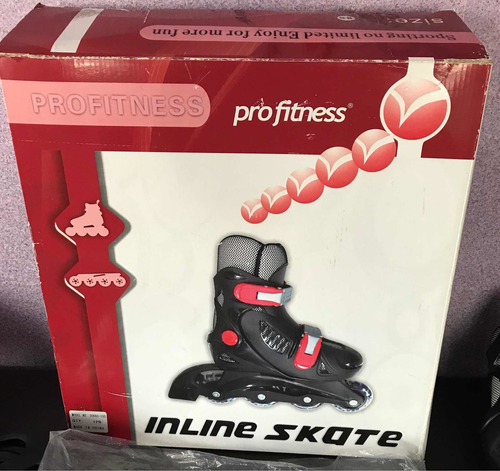 Patines En Línea Profitness Ajustables Para Niño (Usado)