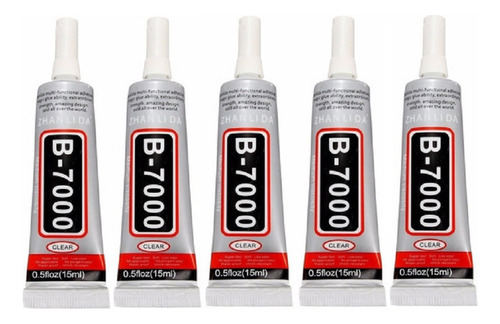 10pz Pegamento Adhesivo B7000 Multiusos 15ml Celular