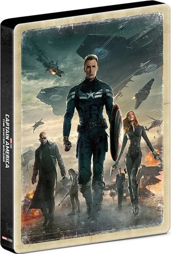 Blu-ray Steelbook Capitão América: Soldado Invernal - Lacrad