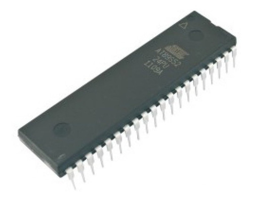 Microcontrolador At89s52-24pu Dip40 Atmel 89s52 8k 32io Uart
