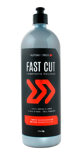 Fast Cut Automerica Composto Corte Bem Lubrificado 1kg