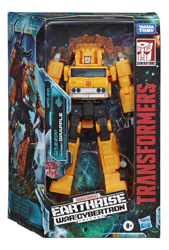 Boneco Transformers Earthrise Wfc Grapple 2 Em 1 - Hasbro