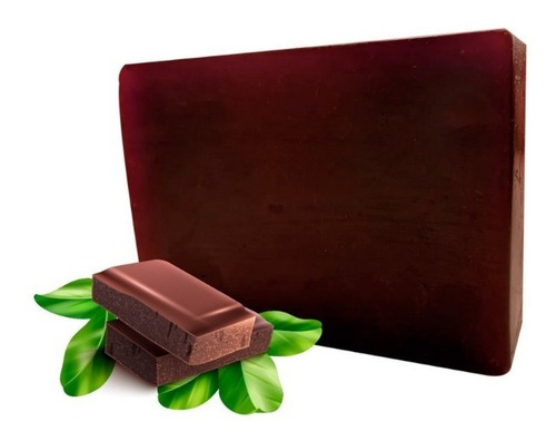 3 Pzas.  De Jabón Natural De Chocolate 100% Orgánico.