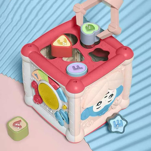 Wan Cubo Didáctico De Actividades Montessori 6 En 1 For