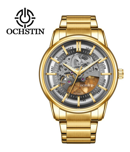 Ochstin Hombres Business Skeleton Relojes Mecánicos