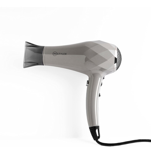 Instyler Turbo - Secador De Pelo Iónico Ligero, Gris - Secad