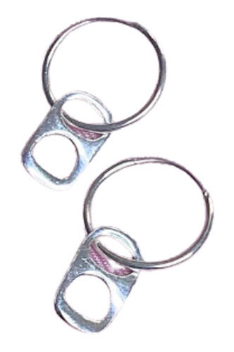 Aros Cubanos 1.3mm Con Chapita De Plata 925 Unisex Ar 419-9