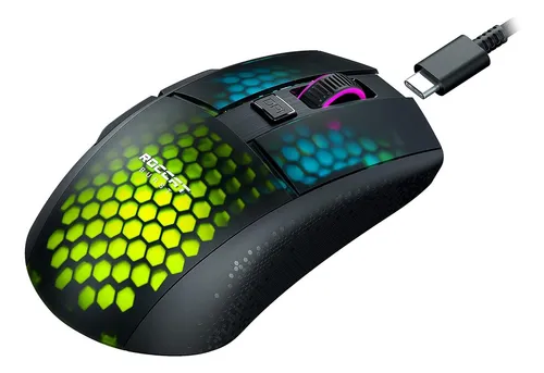 Mouse Gamer Roccat Burst Pro Air Inalambrico Color Negro