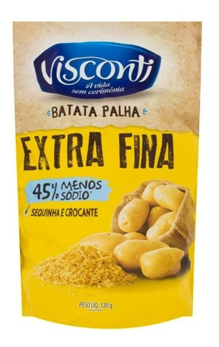 Batata Palha Extra Fina Visconti 120g