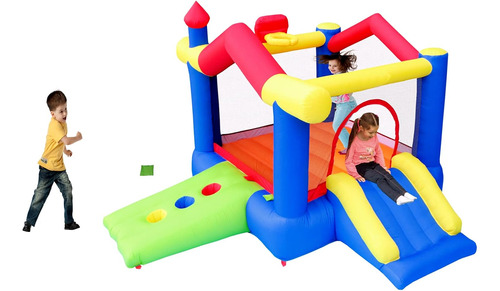 Owzjuha - Casa Inflable Con Tobogán, Castillo De Salto Con S